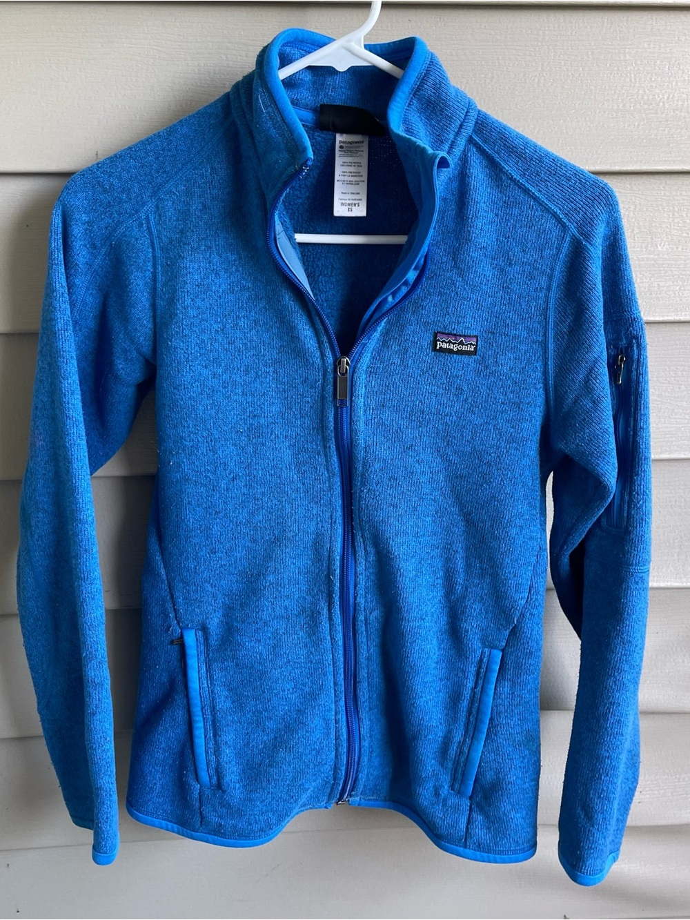Patagonia Women Better Sweater Blue Size XS Outdoors Full Zip Athleisure‎
